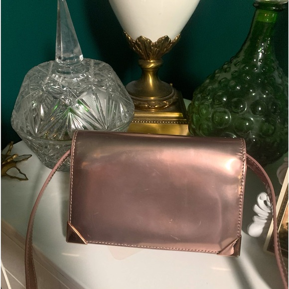 ALEXANDER WANG Prisma BikerMetallic Rose Gold Crossbody - Picture 3 of 16